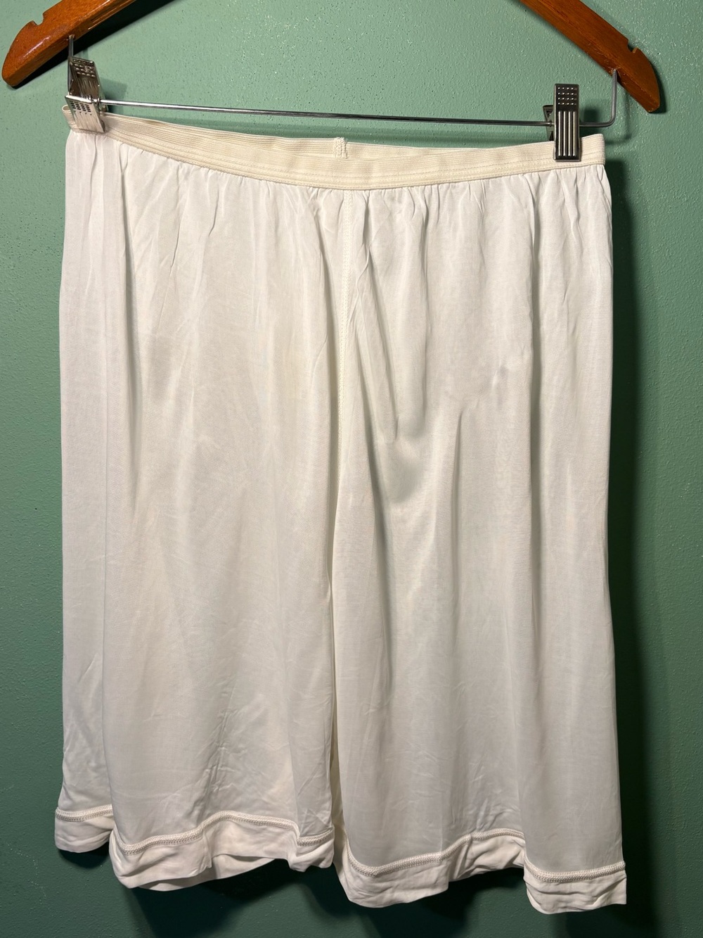 Lot of Three Vintage 1960’s White Women's Rayon Woman’s Pettipants NOS